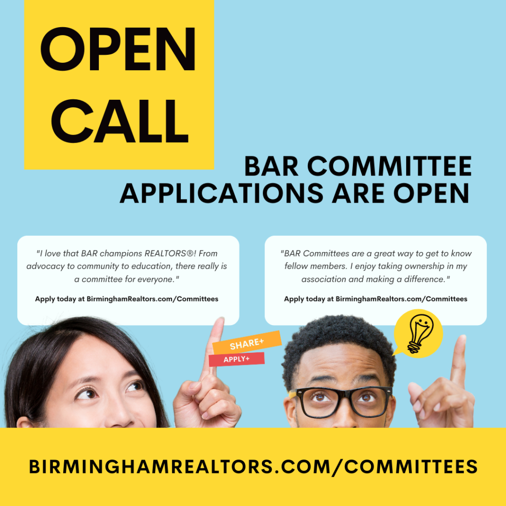 Committee Application Form - Birmingham Association of REALTORS®